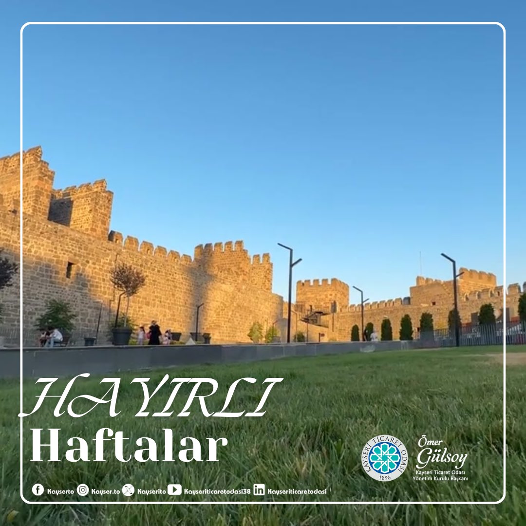 📍#Kayseri Yeni güne, yeni haftaya Bismillah. Ülkemize, şehrimize ve üyelerimize sağlık, mutluluk, huzur ve çalışmalarında kolaylıklar diliyoruz. Rabbim işlerimizi kolay, rızıklarımızı helal, kazançlarımızı bereketli eylesin. #HayırlıHaftalar #ktobirliktegüçlüyüz