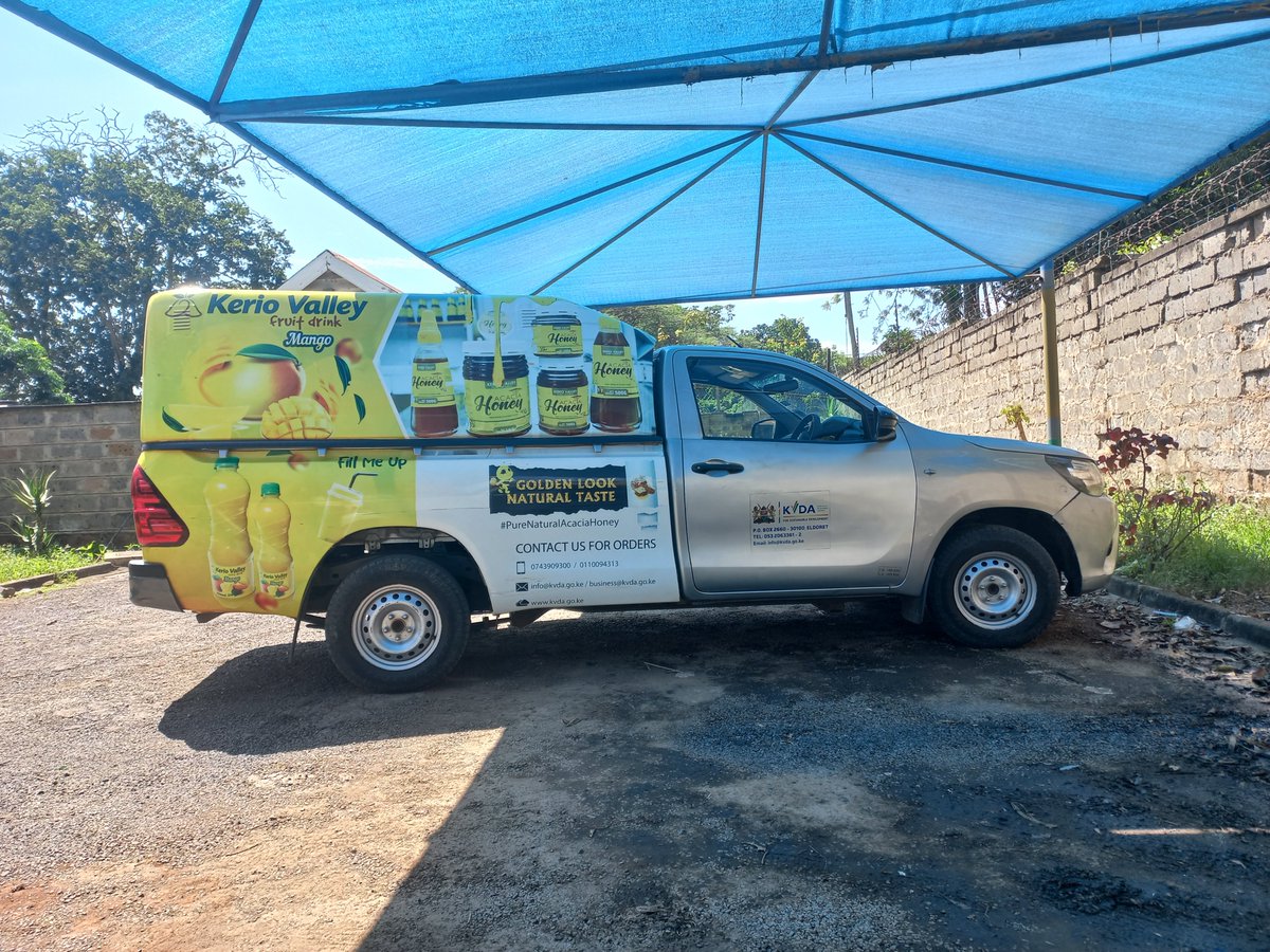 Are you looking to brand your sales vehicles? Vans, pick-ups, proboxes, trucks? We do that, reach out to us we discuss your project. NOTE: The photo attached is not our work but we do such. 0720 953 165, marketing@brichemediagroup.co.ke