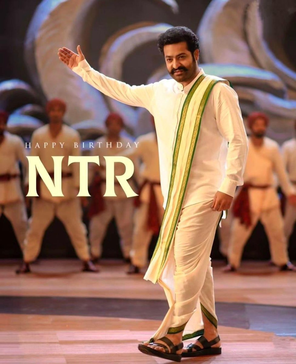 Birthday Greetings to Man of Masses, Young Tiger @tarak9999 Garu. May god bless him with good health, happiness and success in all his future endeavours. #ManOfMassesNTR #HappyBirthdayNTR #Devara
