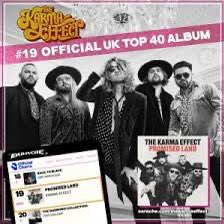 This weeks Thursday Rockshow 9- 12 pm @gtfm_radio @BCfmRadio Sun at @rockradiouk Fri #Breeze977 An interview with Henry and Ash from @TheKarmaEffect whose album ‘Promised Land’ entered the UK chart at. No. 19 ! Plus the usual Rock History, Rock News and Rare Track !