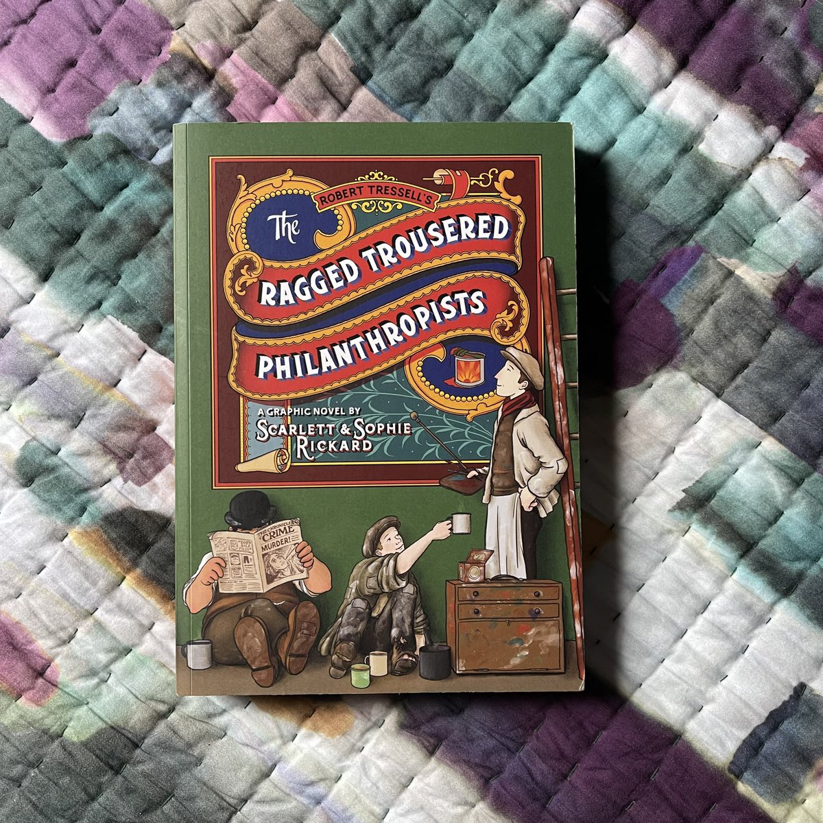 The graphic novel of The Ragged Trousered Philanthropists makes Robert Tressell’s forceful points easy to follow. It’s a faithful adaptation that makes a classic novel accessible and engaging - have you seen it?