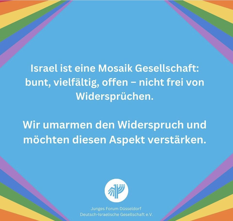 Save the Date! #Düsseldorf israelsolidarische #Vorabenddemo zum #CSD an 24.5.