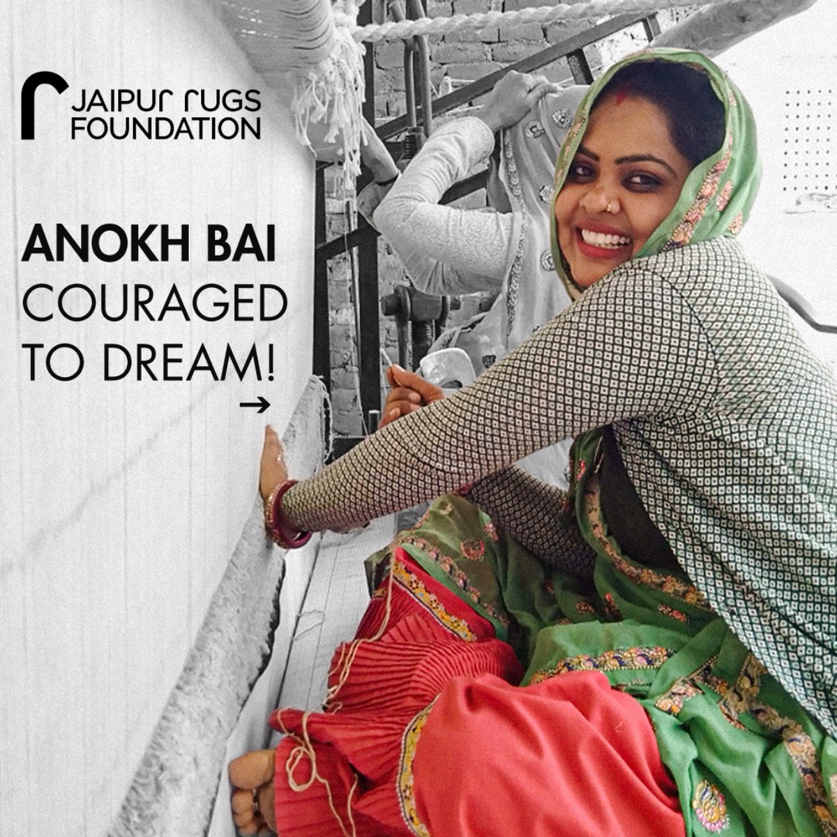 Meet Anokh Bai: From a presumed naive to the first independent weaver of Banjara Community, she has come a long way!

Want to know more? Click here to read her inspiring journey- bit.ly/AnokhBaiJourney

#InspiringWomen #SelfReliance #WomenEmpowerment #SuccessStory #Inspiration