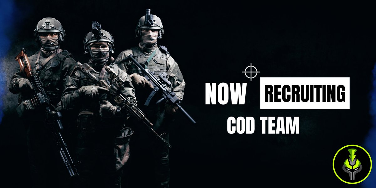 TAC10Gaming's tweet photo. 🚨TAC10 COD TEAM🚨

We are looking to fill our COD team. If you are interested shoot us a DM. We are also looking for a COD Manager https://t.co/XkL7PCHSrg