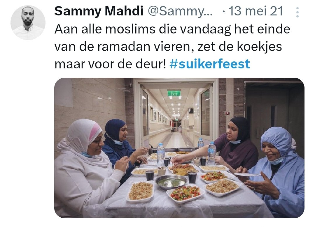 Dat de voorzitter van een christen-democratische partij, iemand met een migratie-achtergrond trouwens, de christelijke feestdagen niet kent, maar wel koketteert met islamitische feestdagen, is toch wel het ultieme bewijs dat er een omvolking gaande is.