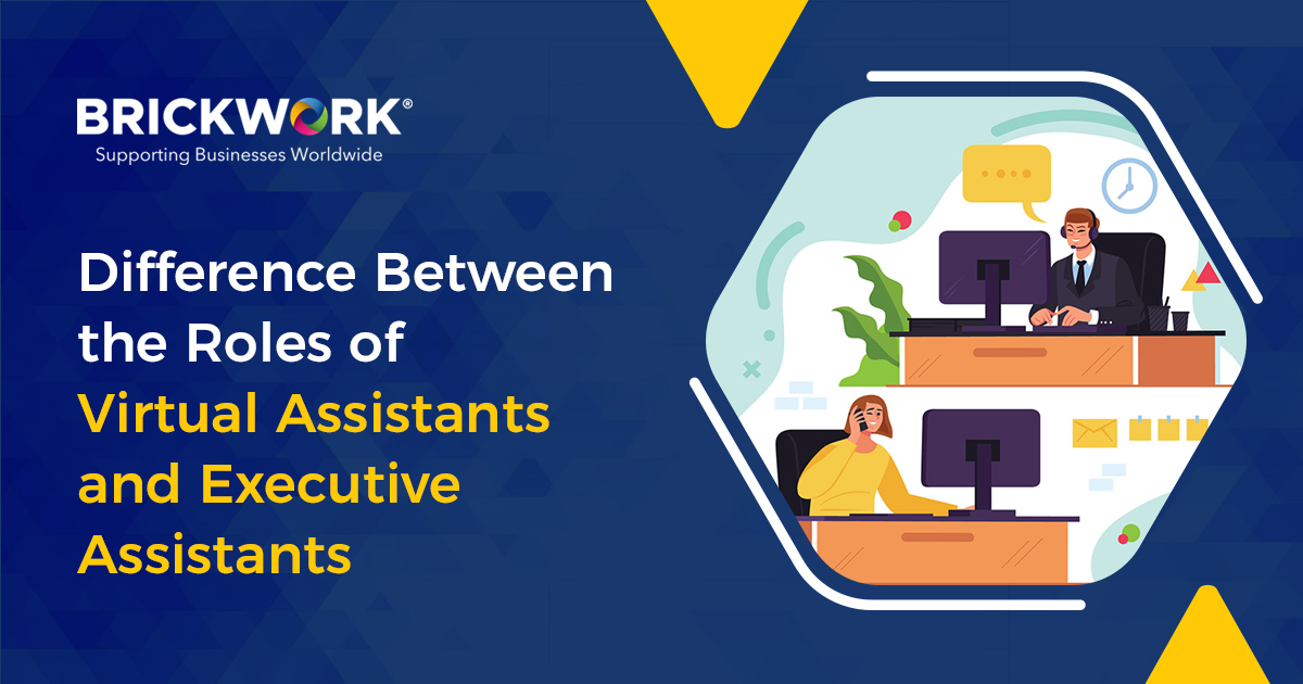 BrickworkIndia's tweet image. Virtual Assistants vs. Executive Assistants: Unveiling the Distinctions!   Discovering their Unique Roles and Responsibilities in the Modern Workforce!  

Explore the Blog: brickworkindia.com/blogs?name=vir…

#virtualvsexecutivessistants #modernworkforce #rolesandresponsibilities