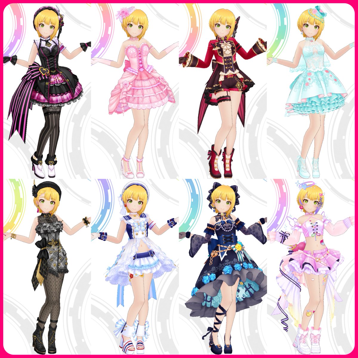 【豪華版コスプレ】デレステ　宮本フレデリカ衣装 豪華版コスプレ】デレステ 宮本フレデリカ衣装 コスプレ衣装