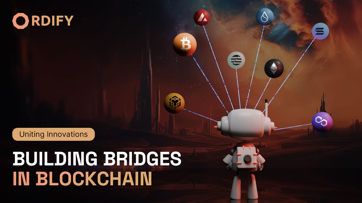 🌉 $ORFY Launchpad: Unique in a Multichain World 🌐🚀

Ordify bridges #BTC and #ETH ecosystems, supporting Layer2 networks like #Rollux, #Rootstock, #Stacks, #Bools, #B2Network, #Bitfinity, and #CoreDAO

Compatible with #BSC, #Polygon, #Avalanche, #Sui, #Aptos, #Solana & more ⚡️
