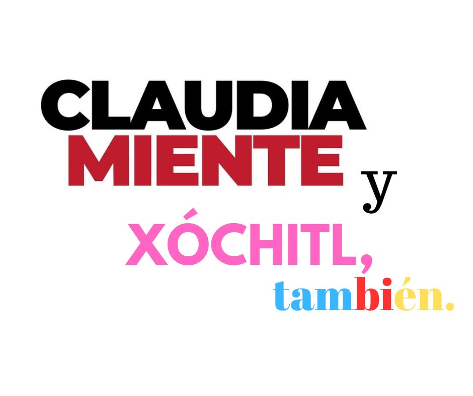 FabianAlamilloH's tweet photo. Tengo uno mejor, @XochitlGalvez. https://t.co/xO41bNLQFN