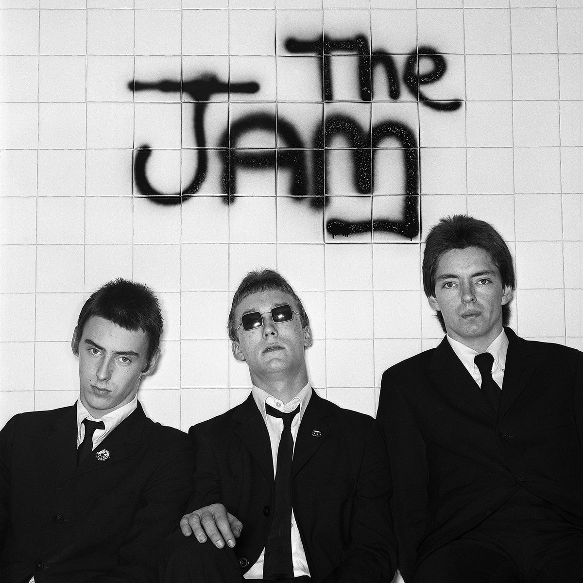 Released today 20th May 1977 The Jam 'In The City' Album cover artwork photography by 📸 Martyn Goddard @NewWaveAndPunk #AlbumOfTheDay #70s