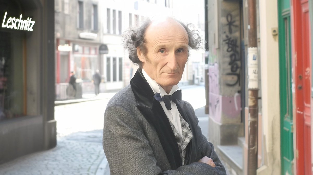"Over himself, over his own body and mind, the individual is sovereign." 

John Stuart Mill strolls through #Leschnitz, a spirit of thought on a day of quiet celebration. 
#Silesia