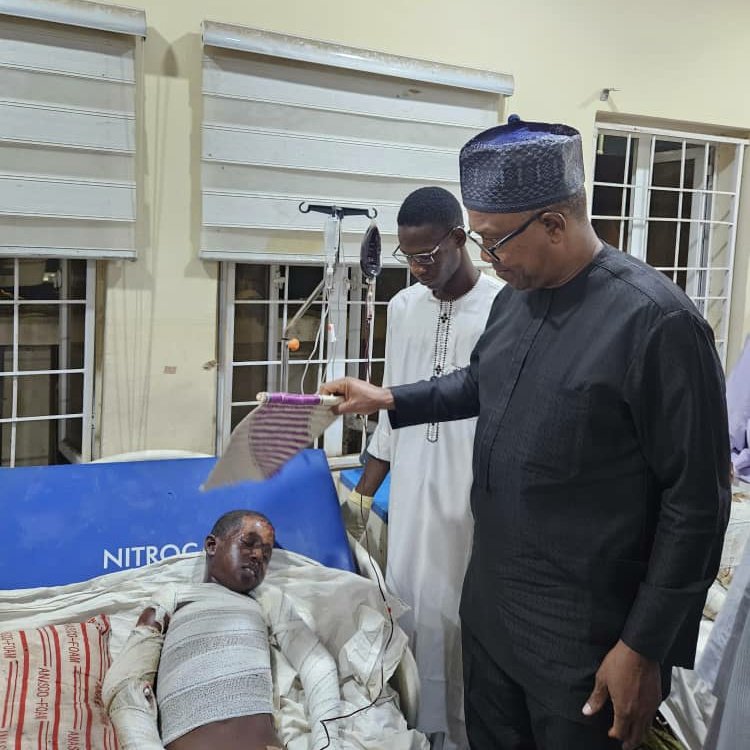 PeterObi's tweet photo. Yesterday, Sunday the 19th, as follow-up to my earlier condolence message regarding those who lost their lives in the horrific and devastating terror attack on May 16, 2024, in the Gezawa local government area of Kano State during the morning prayer session, https://t.co/twn6lqo6nb