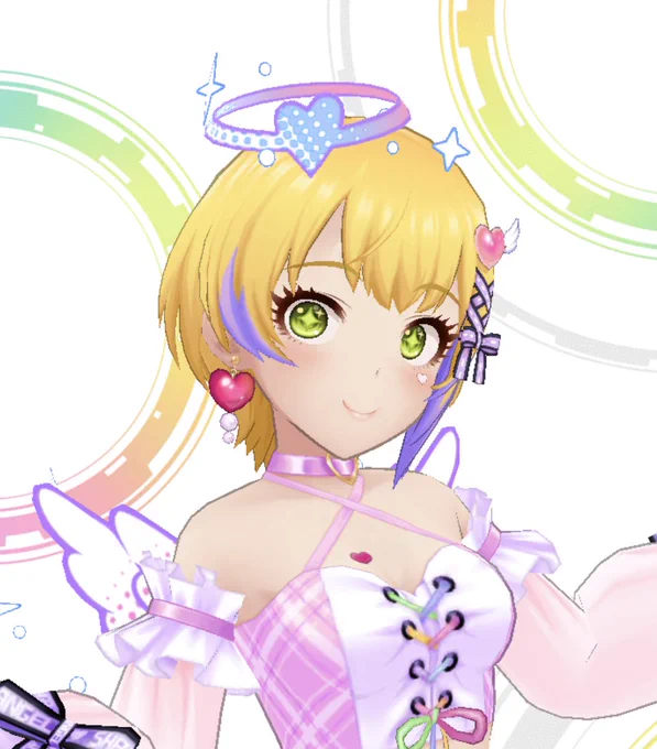 の瞳!かわいい! もみあげが内側に!くるんて!かわいい!