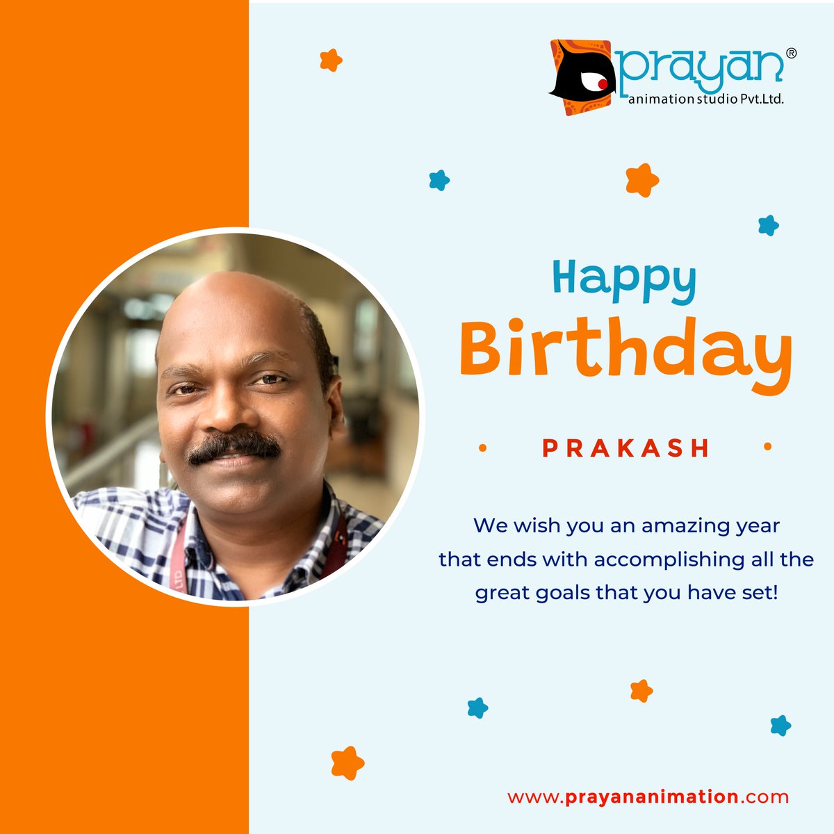 Wishing you a wonderful #Birthday and all the most amazing things on your Big Day! Here’s to a bright, healthy, and exciting future!

#HappyBirthday #BirthdayWishes #PartyTime #BirthdayLove #MakingMemories #SpecialDay #HBD #birthdaywish #Prayan #employeebirthday #PrayanAnimation