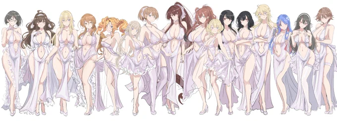 16人、みっちりです(マダマダカクヨ)。 