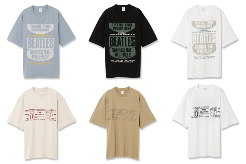 日本唯一の公式オンラインストア「The Beatles Store」限定で、1964年USツアーをモチーフにしたTシャツが予約開始👕 ニューヨーク カーネギー・ホール公演とワシントン・コロシアム公演それぞれをモチーフにした2絵柄各3色展開です！ 詳細はこちら⇩ universal-music.co.jp/the-beatles/ne… ✅発売日：6月28日 (金)