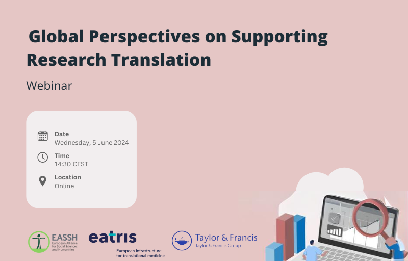 On 5 June, we will explore effective knowledge translation & how we can do it better globally. The webinar will be chaired by Anton Ussi (EATRIS Operations & Finance Director), & is co-organised by EATRIS, @EASSH_, & @tandfnewsroom. 👉 More here: eatris.eu/events/global-…