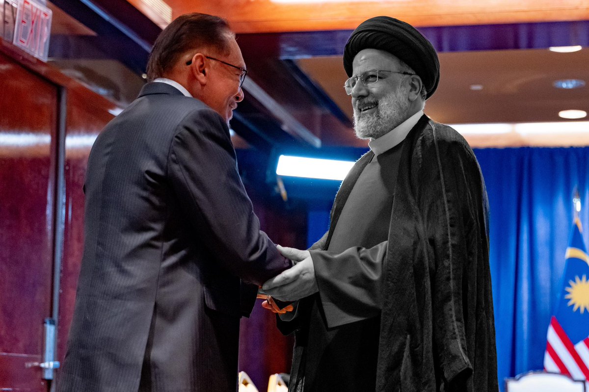 I am deeply saddened by the tragic deaths of President Ebrahim Raisi, Foreign Minister Hossein Amir-Abdollahian and several other officials of the Islamic Republic of Iran. My heartfelt condolences go out to the people of Iran during this profoundly difficult time. May Allah