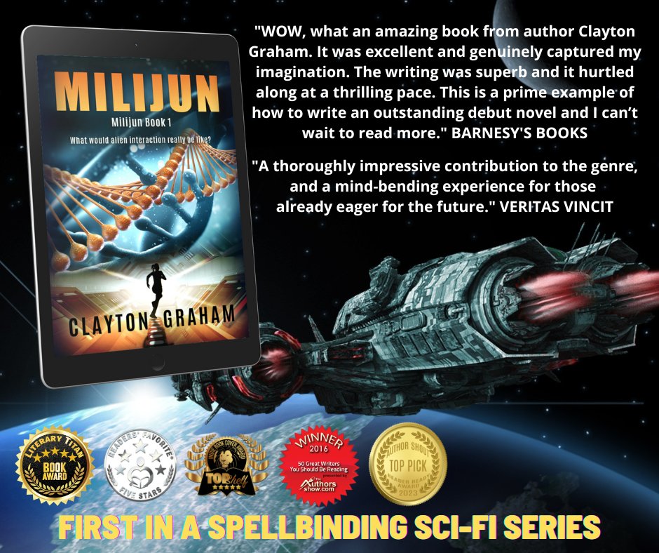 A momentous First Contact event looms on the horizon… eBook and Print. Amazon or your favorite store. The Trilogy that will have you looking into your heart and searching the stars! amazon.com/dp/B01A4XY0UI books2read.com/u/me2dqY #scifi #sciencefiction #fantasy #kindle #ebook