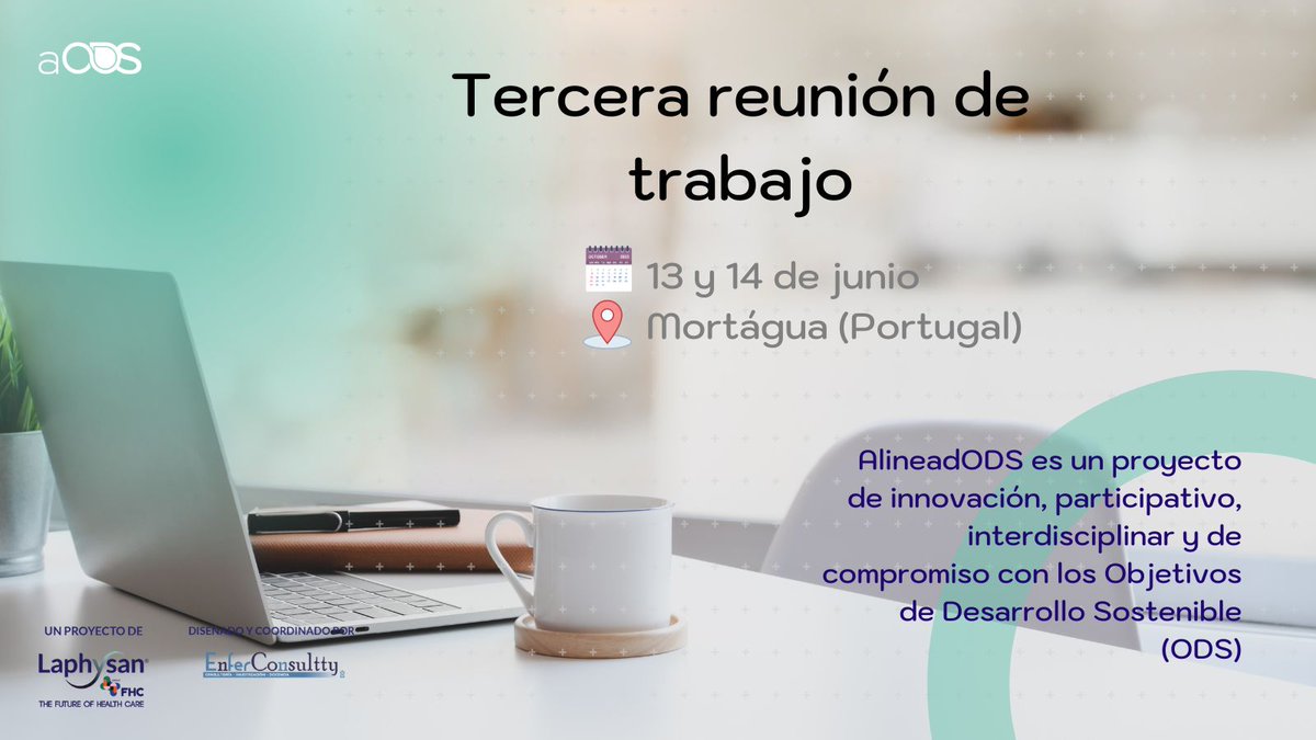 Solo queda un mes para volver a vernos. Para celebrar la tercera reunión presencial del Proyecto #AlineadODS nos trasladamos a Mortágua. ¡Nos espera una jornada muy completa! La #sostenibilidad será, de nuevo, nuestro objetivo Info: laphysan.es/alineadods/