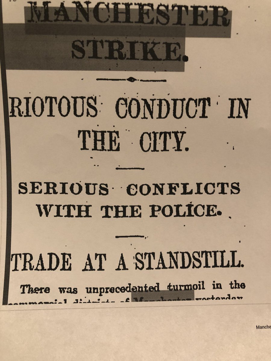 I’m doing an ‘open mic’ talk on the 1911 Manchester and Salford Transport Strike at this year’s Manchester Histories Festival @mcrhistfest on Sat 8 June 12.00pm in Central Library - come along!! @McrHistory @StudyLabHistory @wcmlibrary @NWLHSociety manchesterhistories.co.uk/events/day-3-s…
