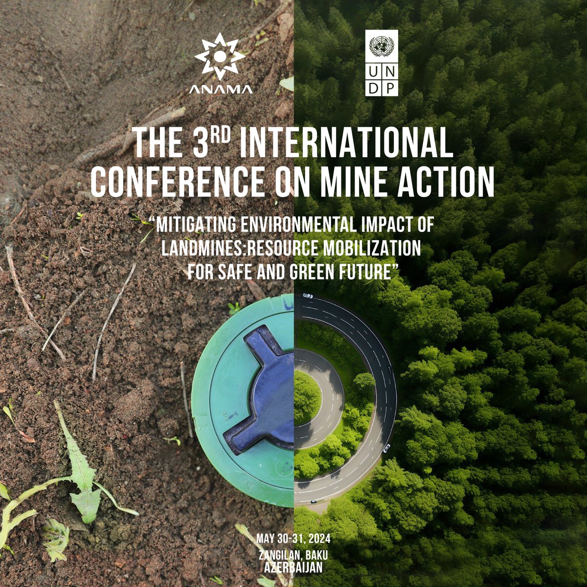 As every year, Mine Action Agency of the Republic of Azerbaijan is hosting an international conference this year. The topic of this year’s conference is “Mitigating Environmental Impact of Landmines: Resource Mobilization for a Safe and Green Future”. The conference will be held