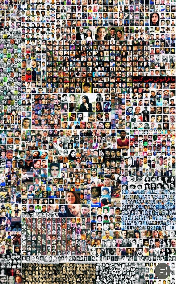 In Gedenken an die Opfer, die durch die islamische Republik ermordet wurden und deren Familien.
In Gedanken an die unzähligen politischen Gefangenen in den Gefängnissen der islamischen Republik und deren baldiger Freiheit.
#StopExecutionsInIran 
#WomanLifeFreedom 
#Raisi