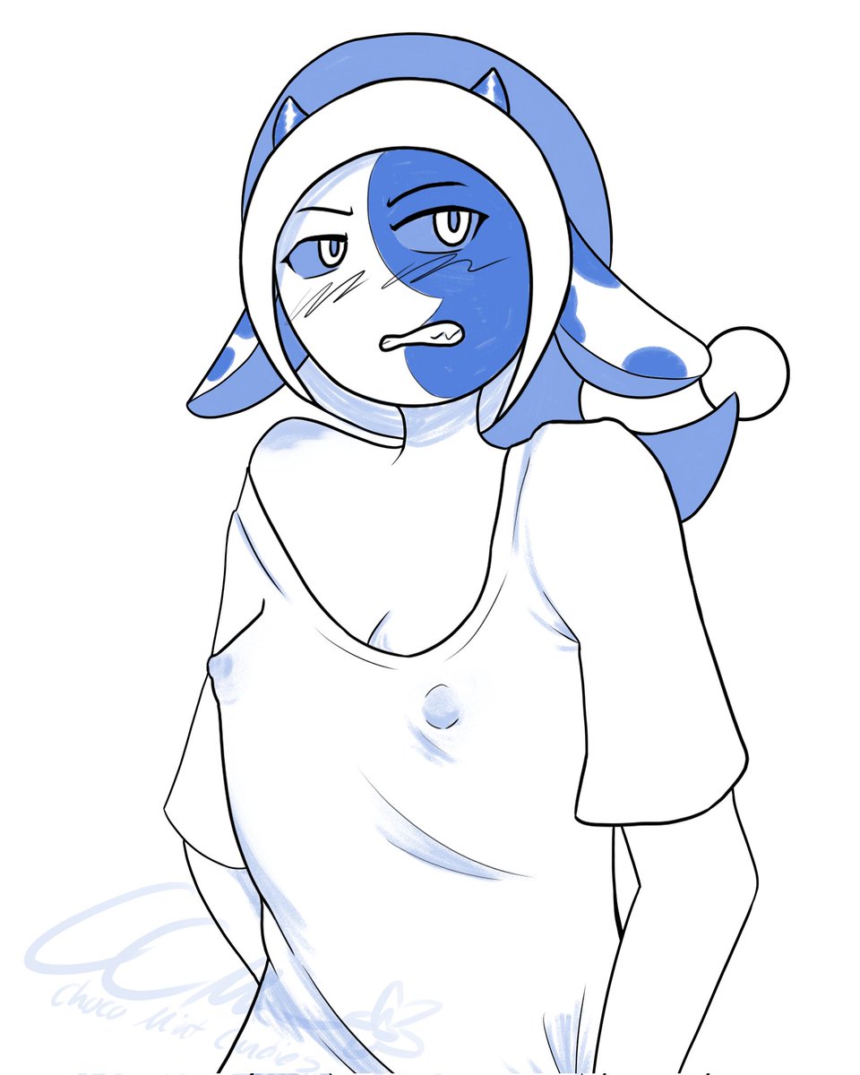ChocoMintsClown's tweet photo. What a coincidence #moomay happened while I'm working on a hucow au #moondropnsfw https://t.co/edcWbSpQbR