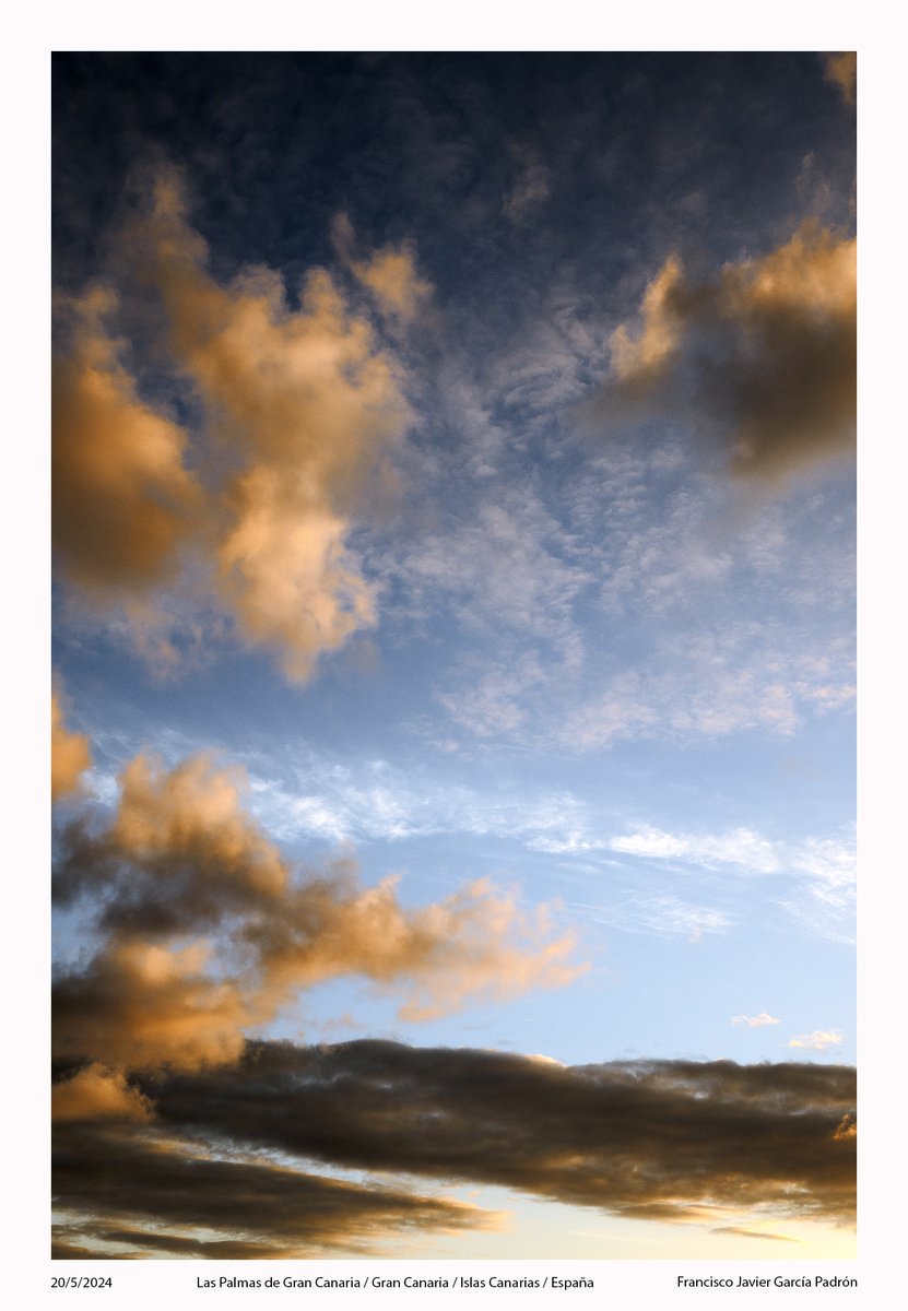 #BuenosDías #FotografíaPaisaje #Cielo #Nubes #Luz #Sombra #Color #Amanecer #LasPalmasdeGranCanaria #GranCanaria #IslasCanarias #España