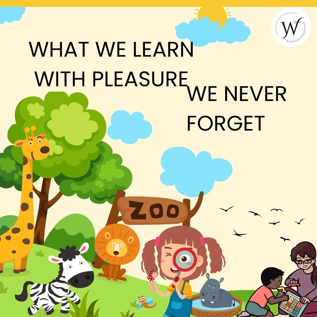 What we learn with pleasure, we never forget.
#educationmatters #educationfirst #ChildEducation #CERUSG  #educationforall #WisefolksFoundation