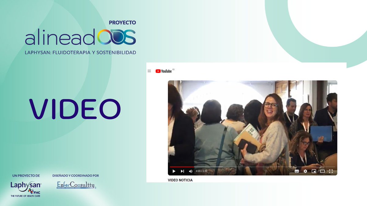 Videonoticia #AlineadODS 30 profesionales sanitarios multidisciplinares participan en el Proyecto #AlineadODS, una iniciativa cuyo objetivo es explorar soluciones más ecológicas en la práctica de fluidoterapia IV Dale al play ▶️: youtube.com/watch?v=ZSvtYn…