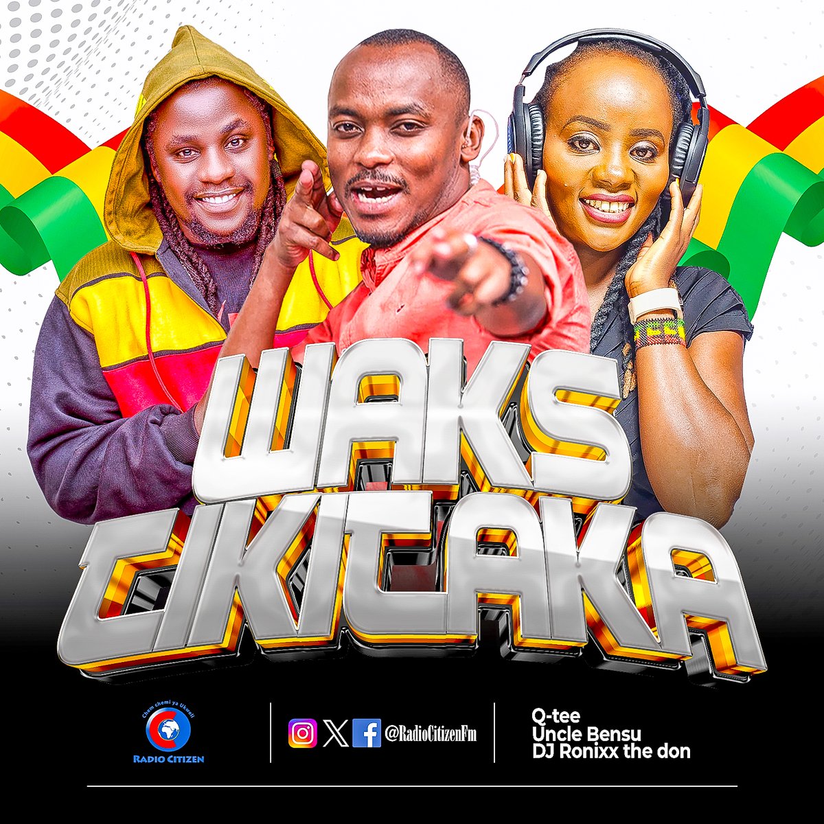 Are you ready? New beginnings!
Kaende sana #WaksTikiTaka <a href="/AQtee/">Ann Q-tee</a>  <a href="/Ronixxthedon/">Dj Ronixx The Don</a>  <a href="/bensu_mk/">Benson K</a>