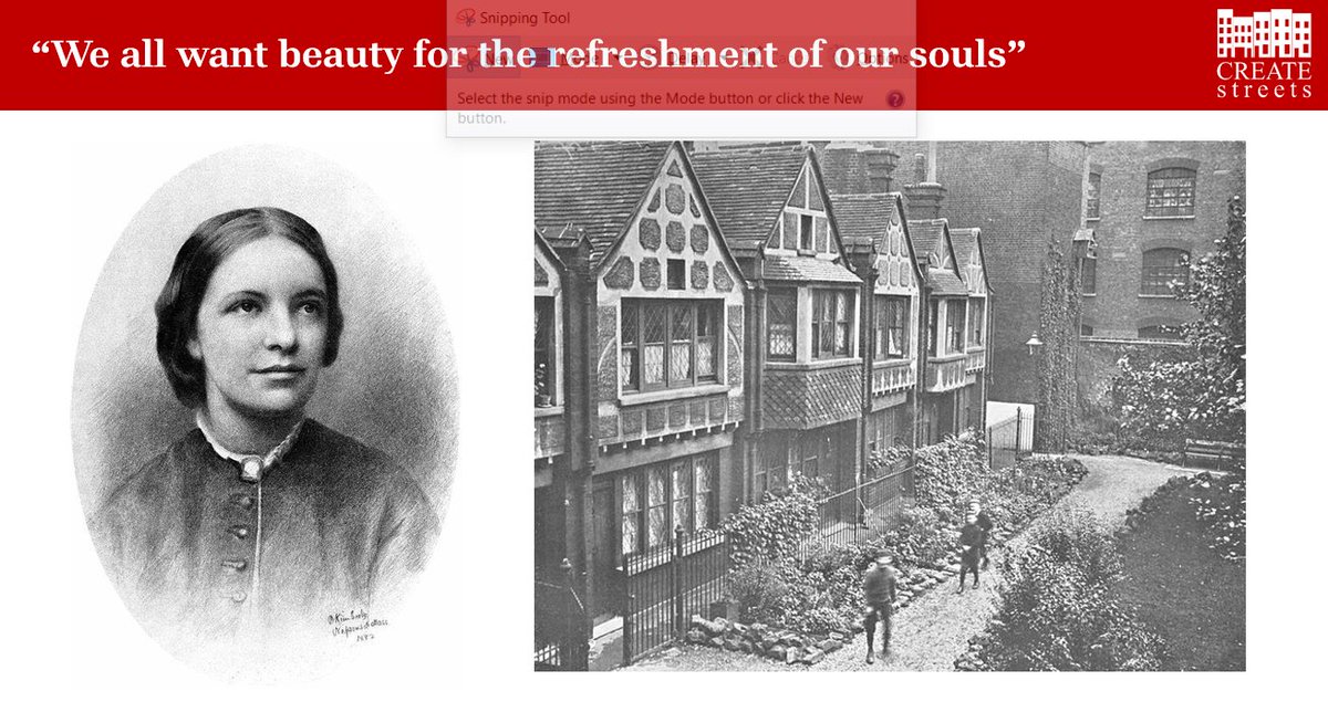 The first day of the @The_RHS #ChelseaFlowerShow seems a good day to recall #OctaviaHill's argument that we all need beauty in our buildings and our streets for our souls and our bodies. This ...