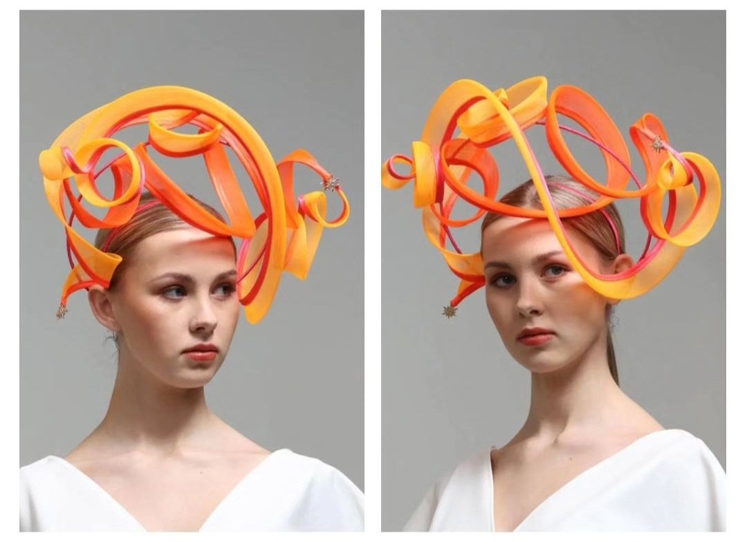 CIFDtweets's tweet photo. Statement Hat from @EmilyJeanDesign #milliner #irishmilliner #hat #orangehat #Statementhat #hatfortheraces #bestdressed #hatforawedding #handmade #Irishdesign #irishfashionart
#emilyjeandesign #emilyjeanobyrne #irishdesign #CIFD https://t.co/bi3CAXZ3HH