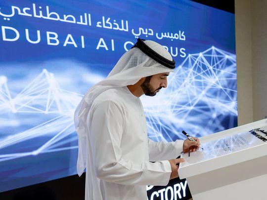QINTapp's tweet image. Sheikh Hamdan launched the first phase of the campus, set to become the largest dedicated hub for AI (artificial intelligence) and technology companies in the Middle East and North Africa.

Read More: lnkd.in/g6bMWemP
#AI #MiddleEastTechnology