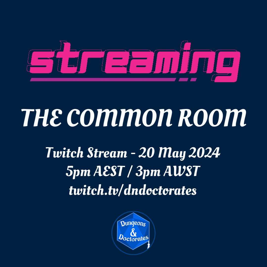 Dungeons and Doctorates tweet media