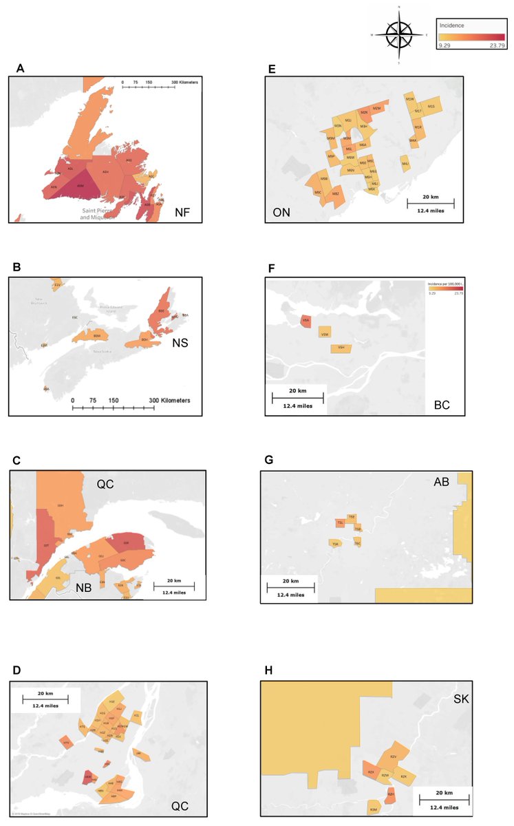 🔝 #HighlyCitedPaper Geographic and Socioeconomic Disparity of Gastric Cancer Patients in Canada brnw.ch/21wJWij #gastriccancer #geographicclustering