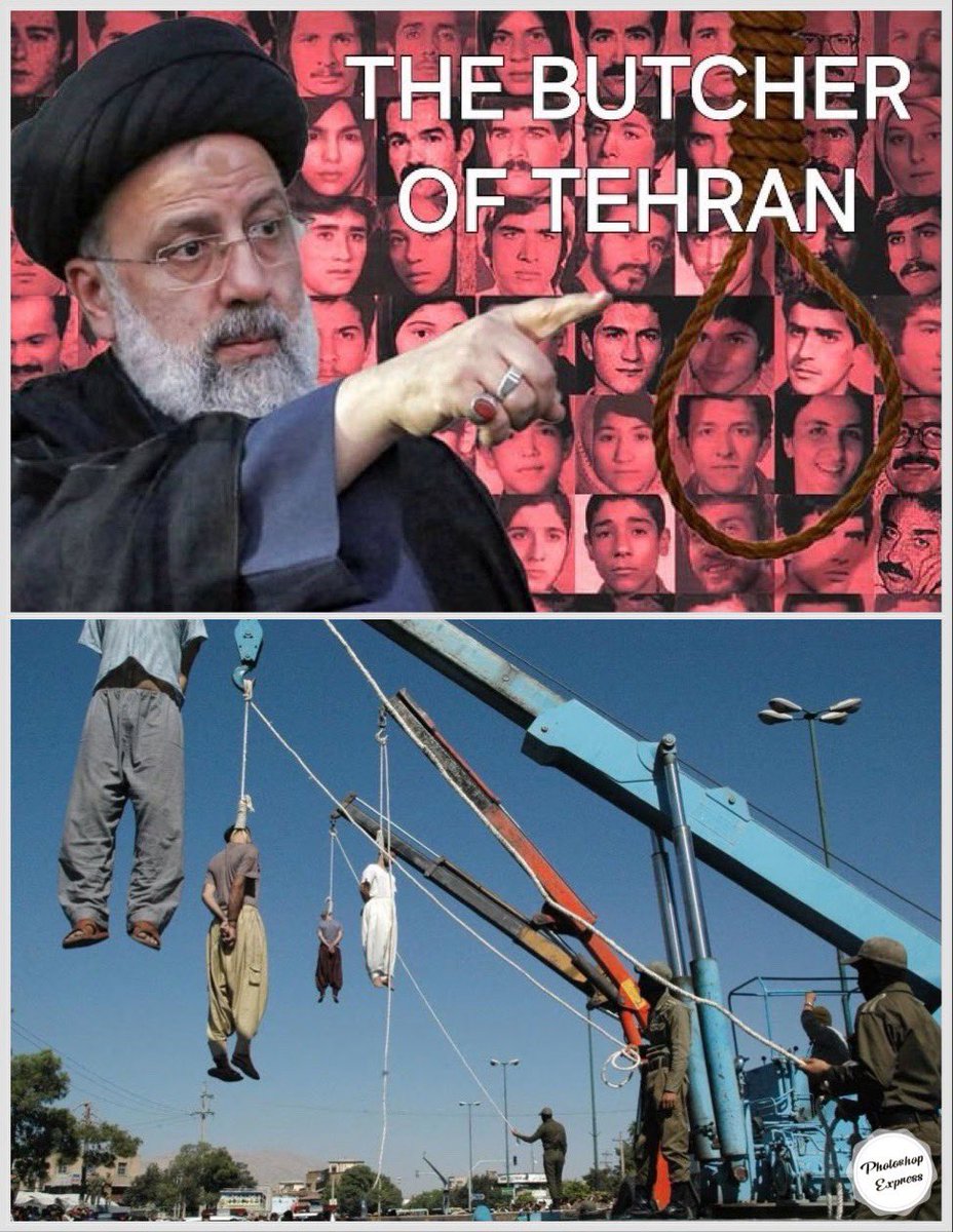 It looks like Ebrahim Raisi has died. To remind you who is Raisi. In one sentence “The butcher of Tehran”. Raisi was a central figure in Iran’s notorious 1988 “Death Committees”, responsible for the execution of thousands of political prisoners in Iran in 1988. Executions,