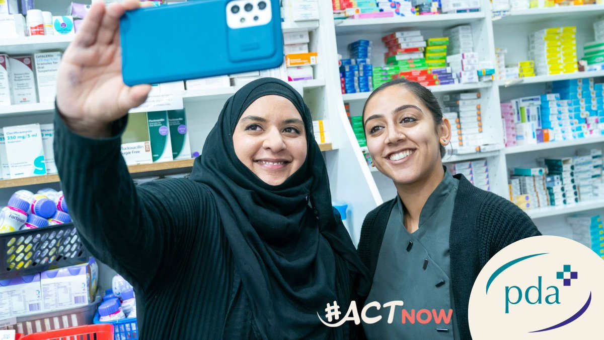 Sending a thank you to our charity partners @the_pda for generously sponsoring our Trainee #ACTNow campaign. With their help we can encourage trainees to prioritise their mental health & wellbeing as they prepare for the assessment and becoming a fully-qualified #pharmacist.