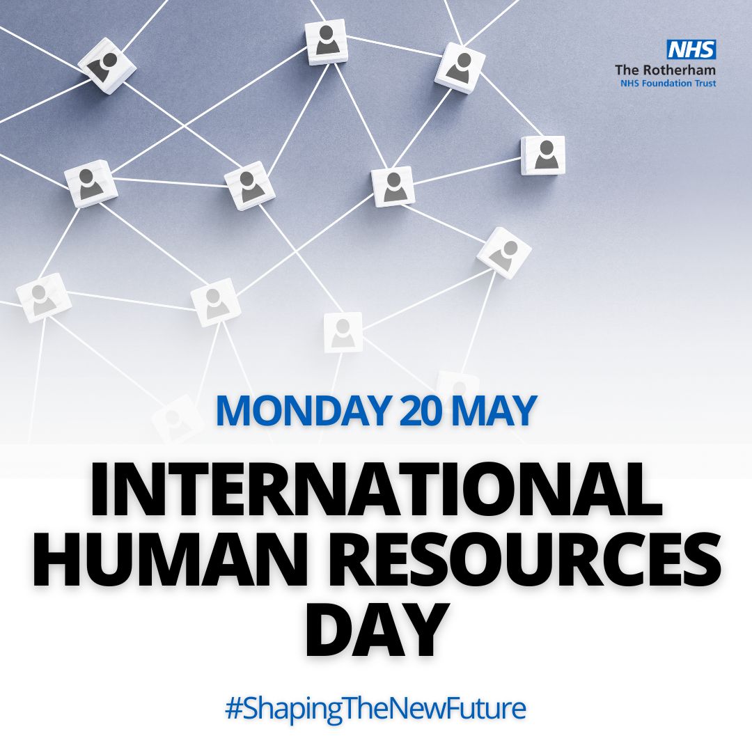 20 May, is International Human Resources Day. This day is about recognising and thanking our People and Organisation Development (OD) professionals for the impact they have on the Trust, our people, and patients.

#ShapingTheNewFuture #InternationalHRDay #IHRD