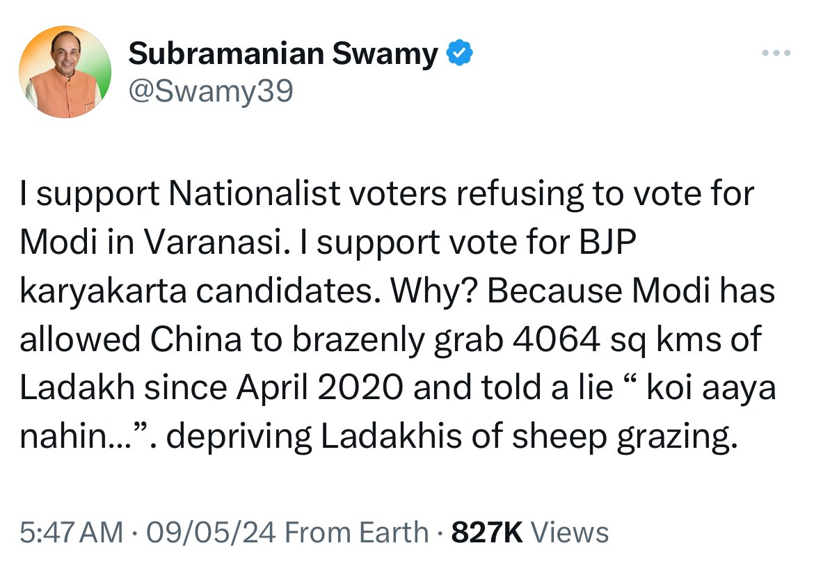 @RatanSharda55 @jagdishshetty @BJP4Mumbai @RSSorg @vhsindia @Swamy39 That is the problem with u @RatanSharda55 . RSS never preached vyakti puja and ur doing the same. There is no statement from Dr Swamy saying not to support BJP. Dr Swamy has always spoke on Policies which is right for the country He has always supported BJP minus Modi because of