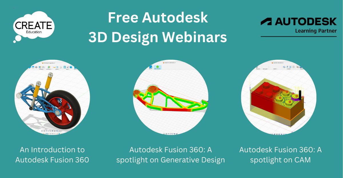 🌟 Elevate your design skills with Advanced Autodesk Fusion 3D training! 🌟 🎓 Dive deep into the world of 3D design and unlock the power of Fusion's advanced features. 💡 Don't miss out – enroll now and shape the future of design: eventbrite.co.uk/o/create-educa… #edtech #3ddesign