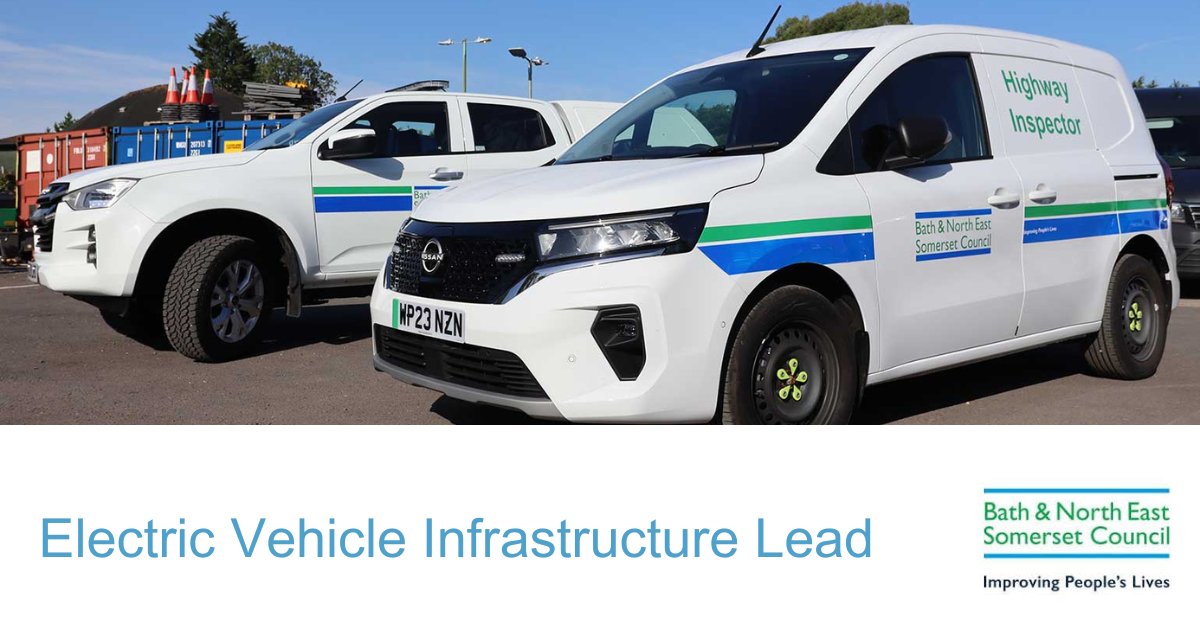 We are looking for a Electric Vehicle Infrastructure Lead to join us on a fixed term contract. Find out more details at ow.ly/a6O650RJUNx #Electricvehicles #Sustainabletransport #Transportjobs #Bath #Bathjobs