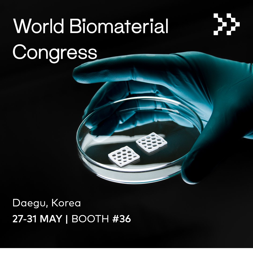 ⏳We’re counting down the days until World Biomaterial Congress and can’t wait to connect with everyone. Stop by our booth #36 to see our best-in-class bioprinters, including the BIO X, BIO ONE, BIONOVA X and Lumen X and learn about the latest developments in biomaterials.