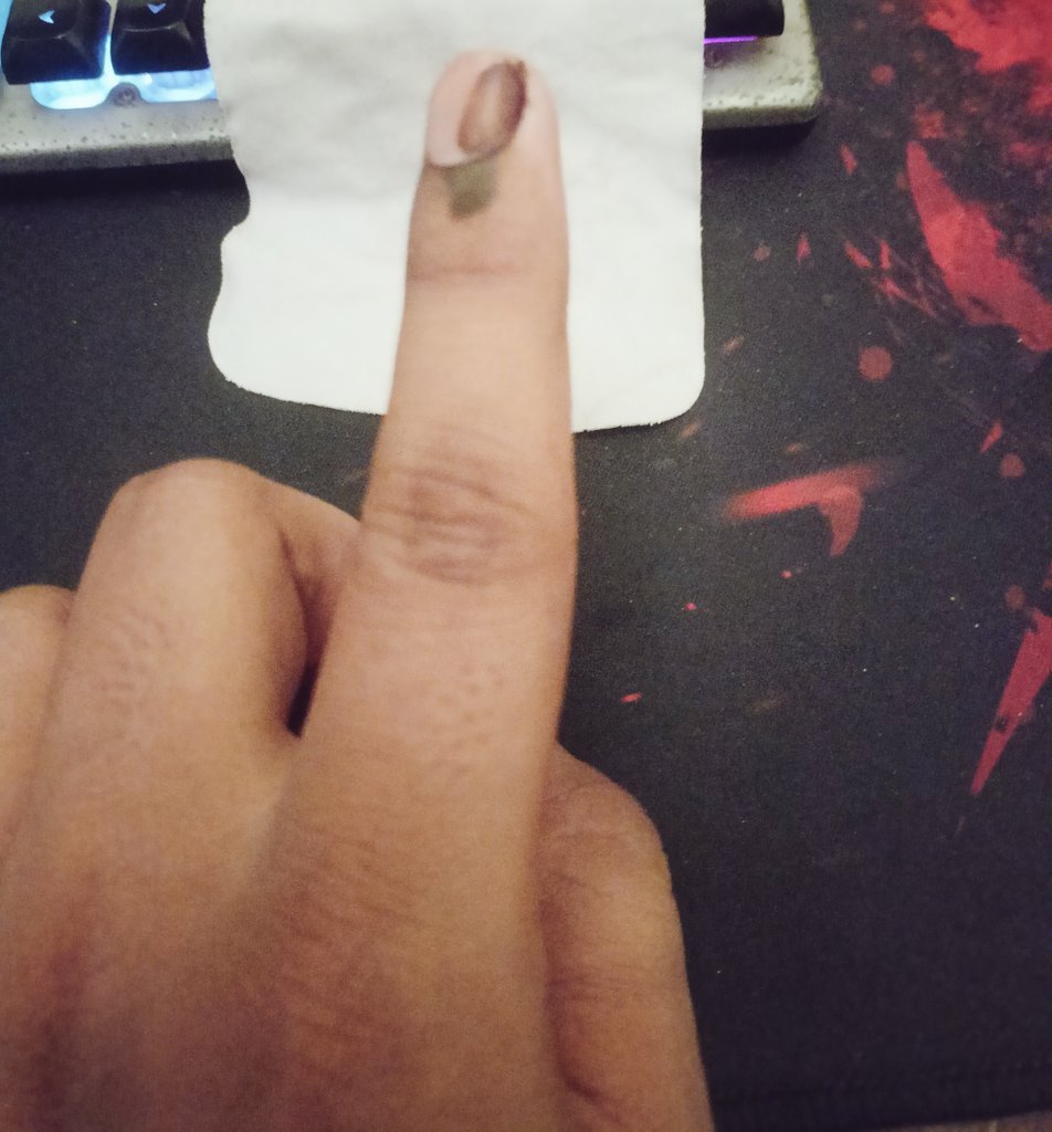 Sau206's tweet photo. Inked for INDIA
#voteforyourrights https://t.co/jKQMSkUdn6