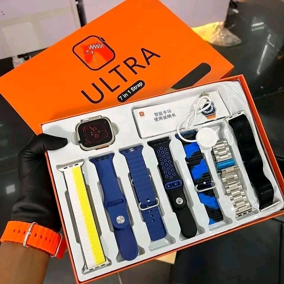 7 in 1 Ultra For both iPhone & Android it come with 7 straps going for just.. 23k only Dm call/whatapp 08145219942 Location kaduna