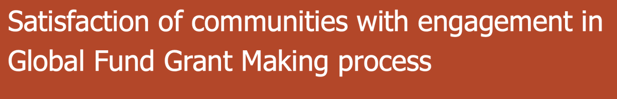 The @GlobalFund is measuring satisfaction of community engagement in grant making. Please share your insights forms.office.com/r/aMKNMLd7f8 Available in Arabic, English, French, Portuguese, Spanish, & Russian before midnight CET, 16 June. #CommunityEngagement #HealthForAll @yolie84