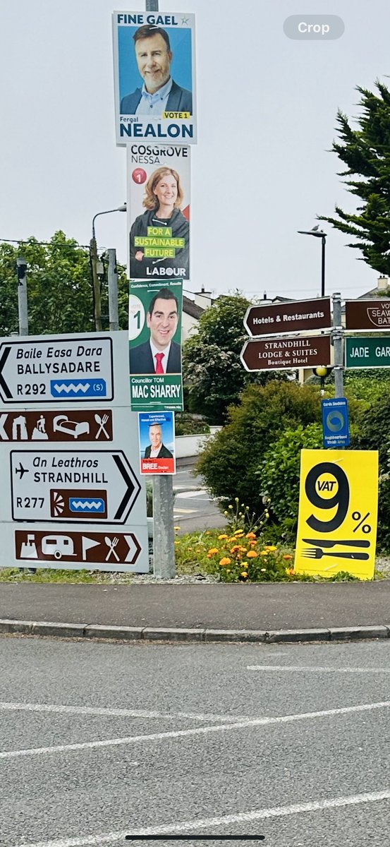What a brilliant idea 😎 #VAT9 is an election issue @RAI_ie .Especially in the North West with food led businesses .