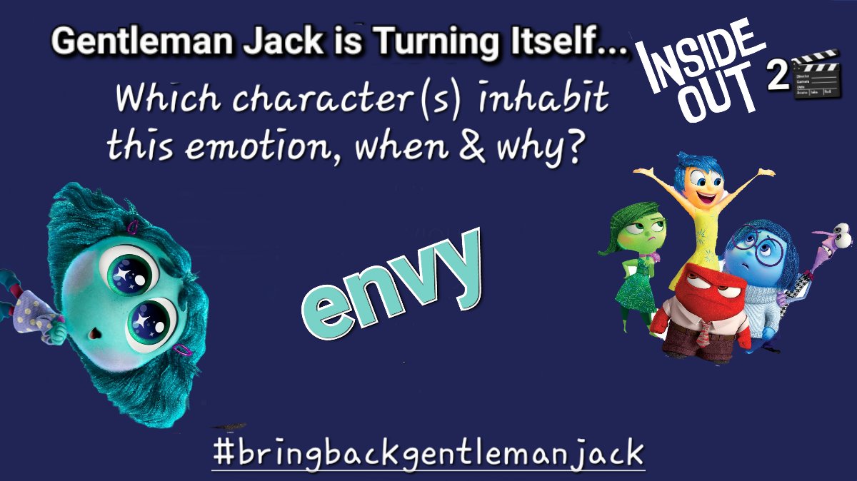 Gentleman Jack is turning itself Inside Out! #BringBackGentlemanJack @BBC @LookoutPointTV