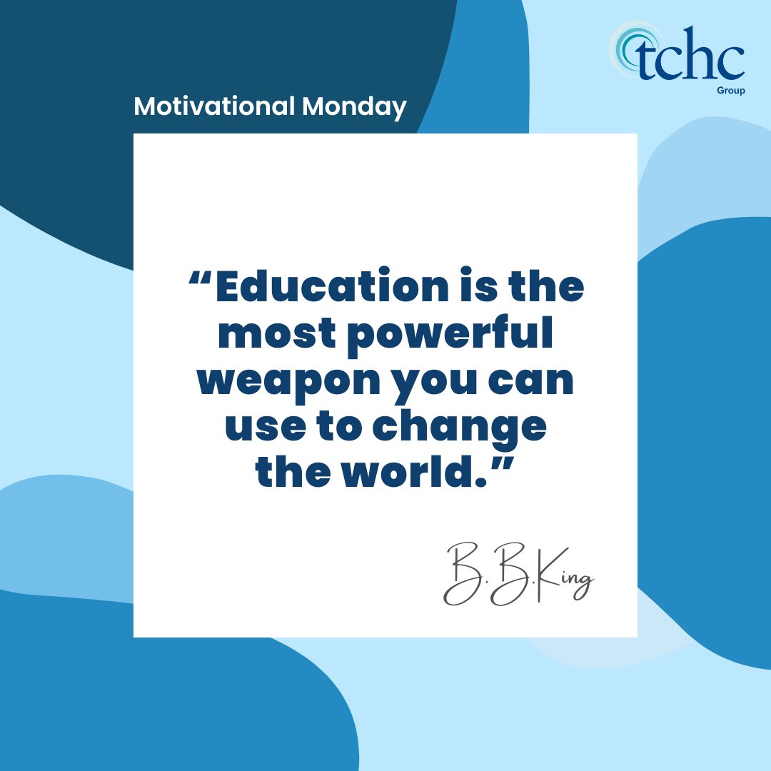 Happy Monday!
“Education is the most powerful weapon you can use to change the world.” - B.B.King

#education #motivation #monday #motivationmonday #BBKing #quote #inspiration #college #education #training #learning #learn